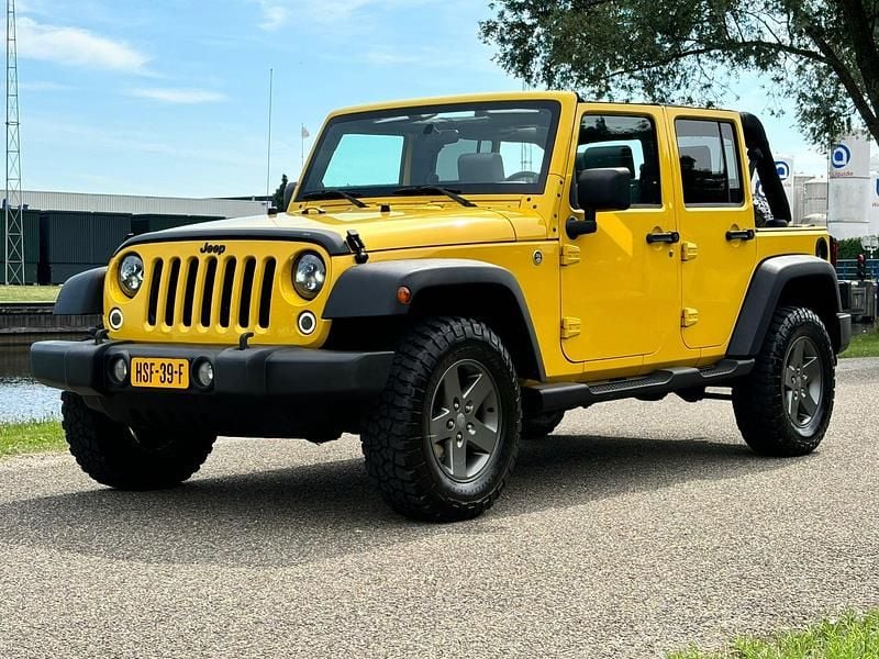 Geel Gebruikt 2008 Jeep Wrangler Sahara SUV | € 25.950 - Afbeelding 1/4