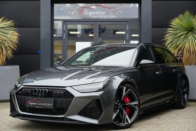 Grijs, metallic lak Gebruikt 2019 Audi RS6 Design Stationwagen | € 94.950 (Eerlijke prijs) - Afbeelding 1/4