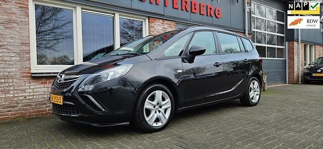 Zwart Gebruikt 2015 Opel Zafira Tourer Edition MPV | € 8.950 (Eerlijke prijs) - Afbeelding 1/4