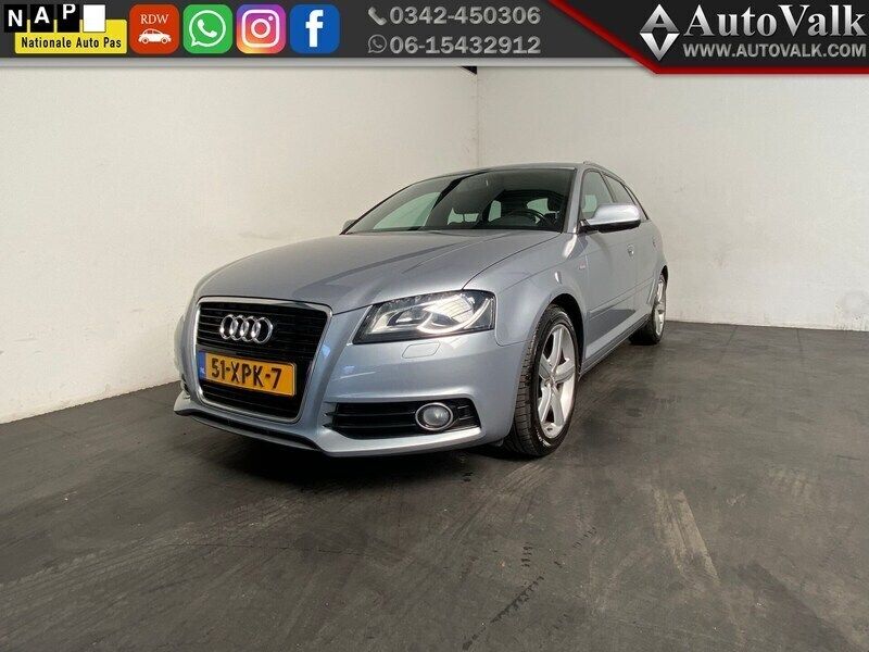 Grijs Gebruikt 2012 Audi A3 Ambition Hatchback | € 9.949 (Goede deal) - Afbeelding 1/4