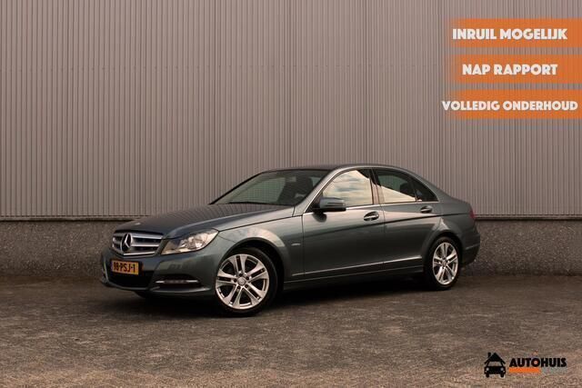 Grijs Gebruikt 2011 Mercedes C180 Avantgarde Sedan | € 9.900 (Super prijs) - Afbeelding 1/4