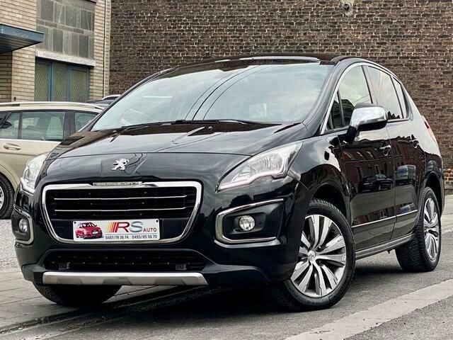Zwart Gebruikt 2016 Peugeot 3008 SUV | € 12.450 (Eerlijke prijs) - Afbeelding 1/4