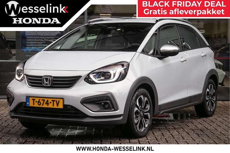 Wit, metallic lak Gebruikt 2023 Honda Jazz Hatchback | € 25.950 (Eerlijke prijs) - Afbeelding 1/4