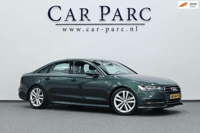 Occasion Audi A6 S-Line 191 PK (140 kW) 2017 Groen Sedan
