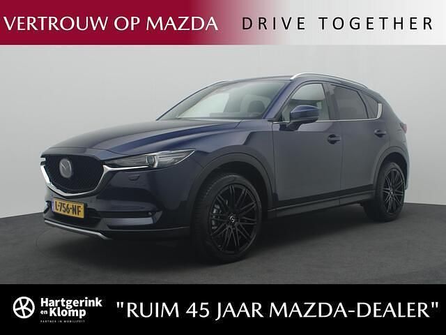 Deep crystal blue Gebruikt 2021 Mazda CX-5 Signature SUV | € 30.950 (Iets duurder) - Afbeelding 1/4