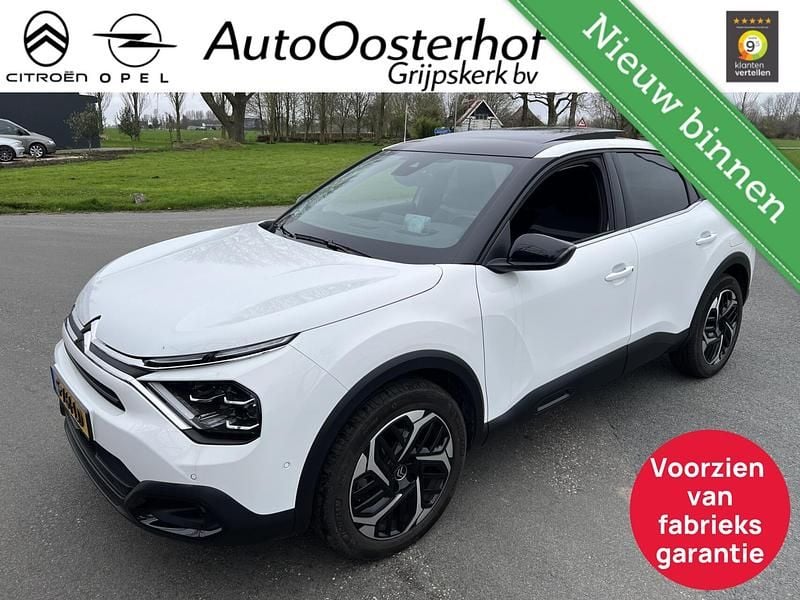 Wit Gebruikt 2023 Citroën C4 Shine SUV | € 22.750 (Eerlijke prijs) - Afbeelding 1/4