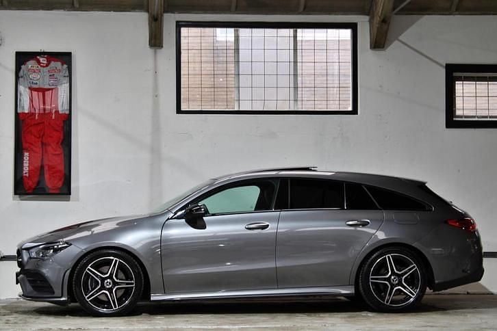 Occasion Mercedes CLA200 Shooting Brake Business 163 PK (119 kW) 2021 Grijs (metallic) Stationwagen
