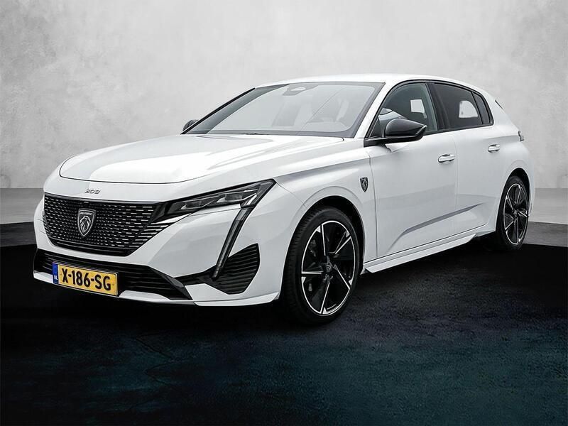 Wit Gebruikt 2024 Peugeot e-308 GT Hatchback | € 29.895 (Iets duurder) - Afbeelding 1/3