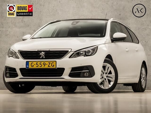 Wit Gebruikt 2020 Peugeot 308 Sport Stationwagen | € 9.945 (Eerlijke prijs) - Afbeelding 1/4