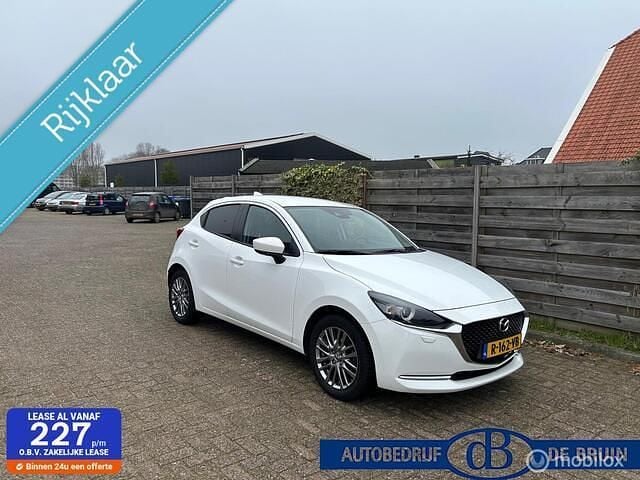 Wit Gebruikt 2022 Mazda 2 Luxury Hatchback | € 16.950 (Goede deal) - Afbeelding 1/4