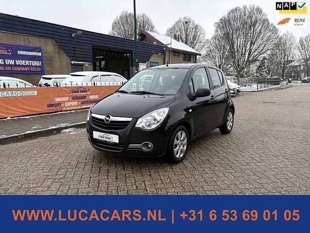 Zwart Occasion 2011 Opel Agila Edition Hatchback | € 2.995 (Super prijs) - Afbeelding 1/4
