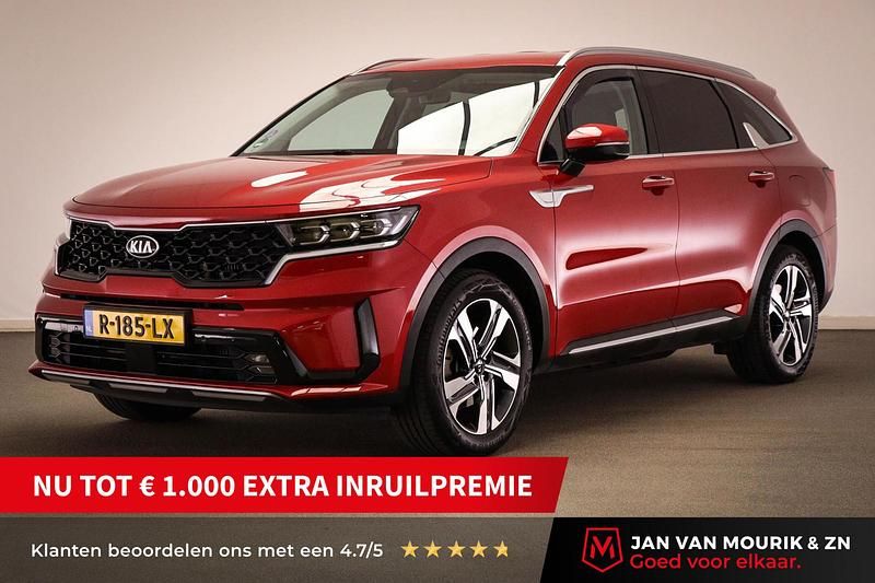 Rood Gebruikt 2021 Kia Sorento Comfort SUV | € 36.645 (Super prijs) - Afbeelding 1/4