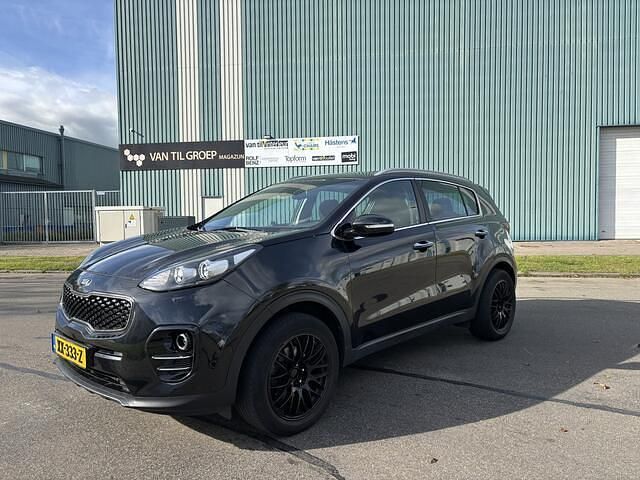Zwart Gebruikt 2016 Kia Sportage SUV | € 14.950 (Eerlijke prijs) - Afbeelding 1/4
