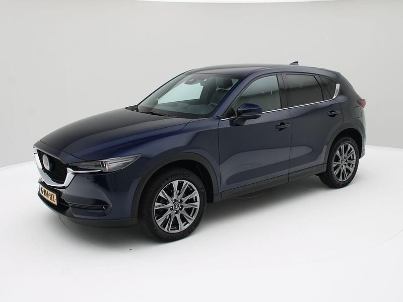 Blauw Gebruikt 2019 Mazda CX-5 Signature SUV | € 28.800 (Eerlijke prijs) - Afbeelding 1/3