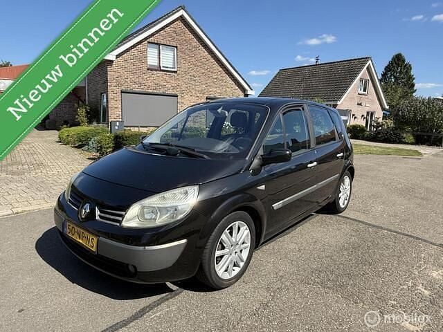 Zwart Gebruikt 2004 Renault Scénic II Luxe MPV | € 1.750 (Eerlijke prijs) - Afbeelding 1/4