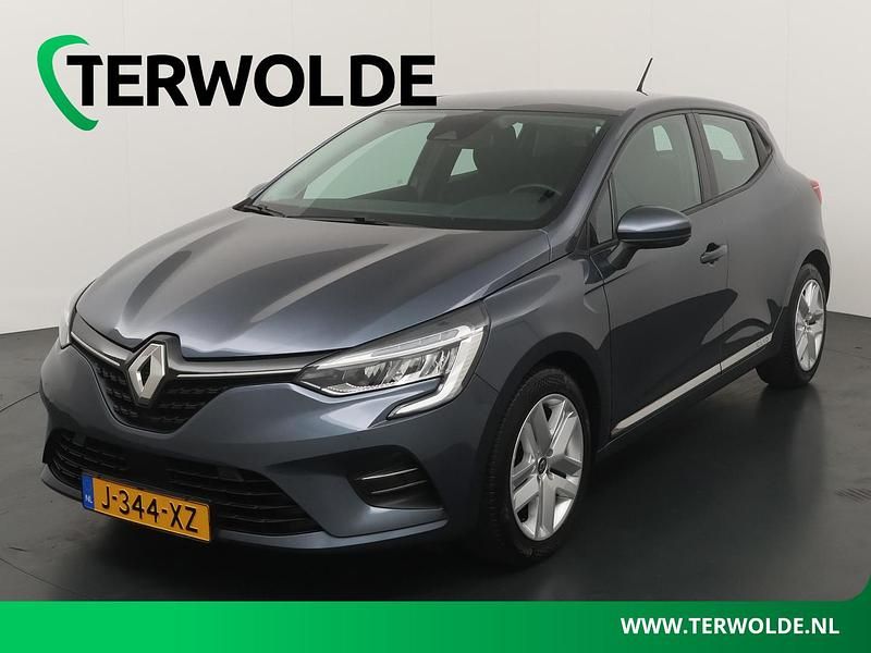 Titaniumgrijs kpn Gebruikt 2020 Renault Clio V Zen Hatchback | € 10.945 (Eerlijke prijs) - Afbeelding 1/4
