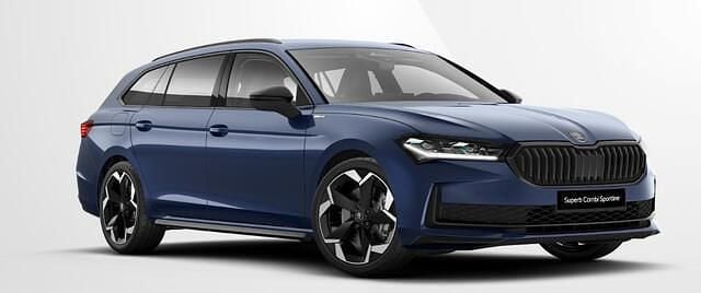 Blauw Gebruikt 2025 Skoda Superb Business Line Stationwagen | € 48.950 - Afbeelding 1/1