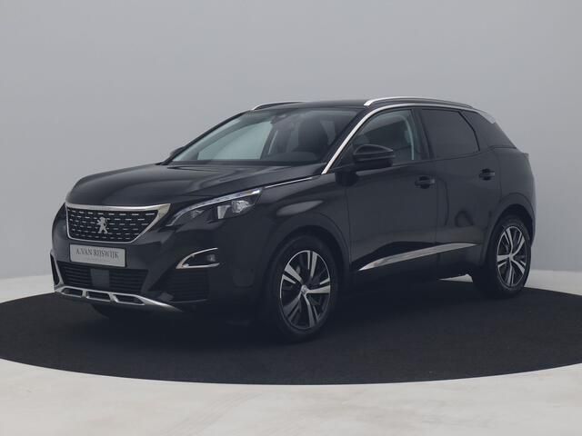 Zwart Gebruikt 2021 Peugeot 3008 Allure SUV | € 21.700 (Super prijs) - Afbeelding 1/4