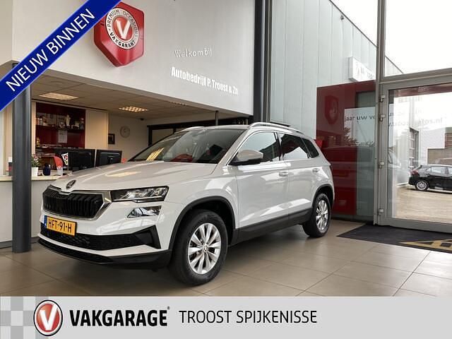 Wit Gebruikt 2024 Skoda Karoq Business Line SUV | € 32.950 (Super prijs) - Afbeelding 1/4
