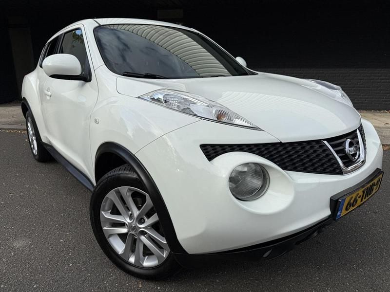 Wit Gebruikt 2012 Nissan Juke Acenta SUV | € 6.795 (Eerlijke prijs) - Afbeelding 1/4