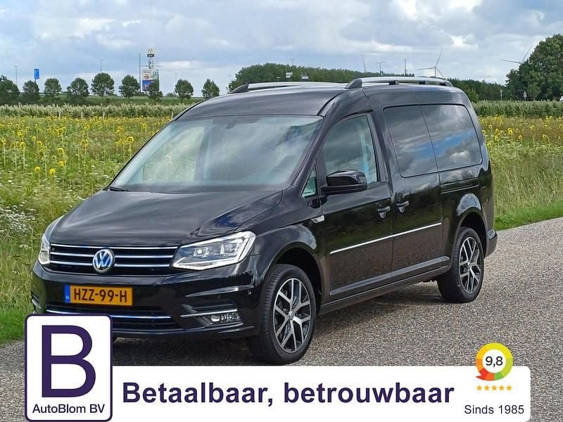 Zwart Gebruikt 2020 VW Caddy Maxi Highline MPV | € 30.245 (Eerlijke prijs) - Afbeelding 1/4