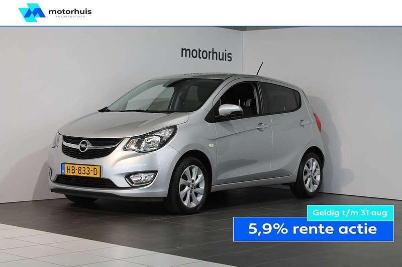 Grijs Gebruikt 2015 Opel Karl Cosmo Hatchback | € 7.970 (Goede deal) - Afbeelding 1/4