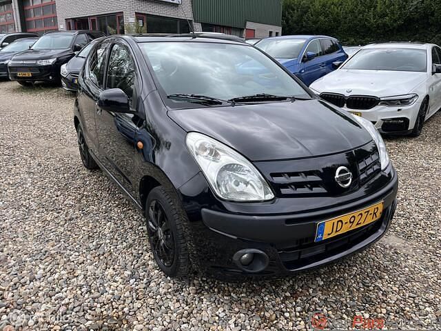 Zwart Gebruikt 2011 Nissan Pixo Acenta Hatchback | € 3.450 (Iets duurder) - Afbeelding 1/4