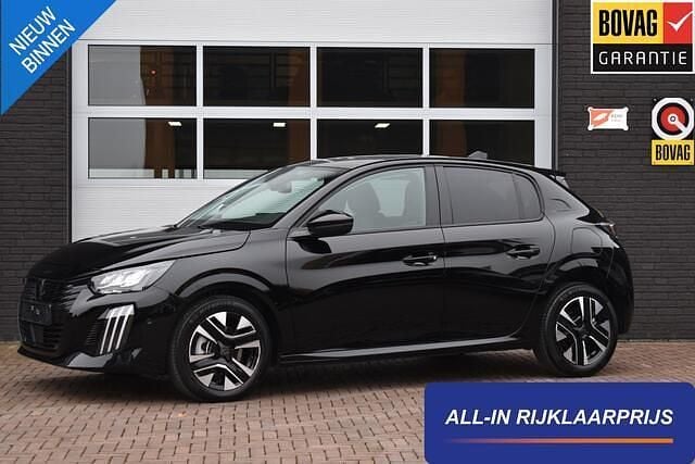 Zwart Occasion 2024 Peugeot 208 Allure Hatchback | € 16.900 (Eerlijke prijs) - Afbeelding 1/4