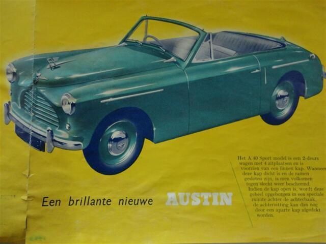 Occasion Austin A40 1950 Overige