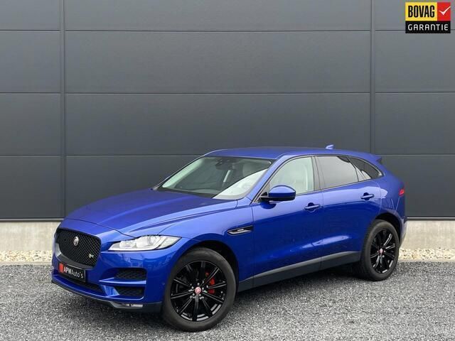 Blauw Gebruikt 2017 Jaguar F-Pace Prestige SUV | € 28.450 (Eerlijke prijs) - Afbeelding 1/4