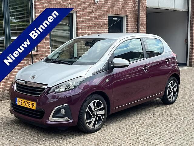 Paars Gebruikt 2016 Peugeot 108 Allure Hatchback | € 7.949 (Eerlijke prijs) - Afbeelding 1/4