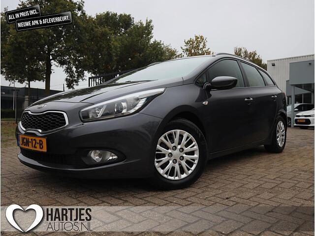 Grijs Gebruikt 2013 Kia Ceed Sportswagon Stationwagen | € 6.950 - Afbeelding 1/4