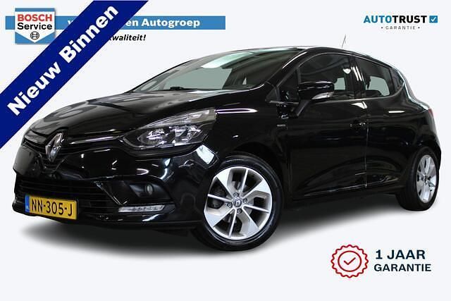 Zwart Gebruikt 2017 Renault Clio IV LIMITED Hatchback | € 8.450 (Eerlijke prijs) - Afbeelding 1/4