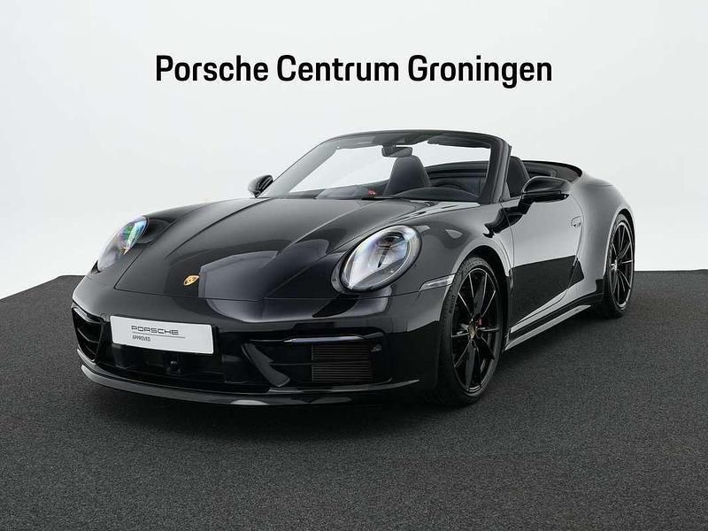 Zwart Gebruikt 2021 Porsche 911 Carrera 4S Cabriolet Cabriolet | € 169.900 (Eerlijke prijs) - Afbeelding 1/4