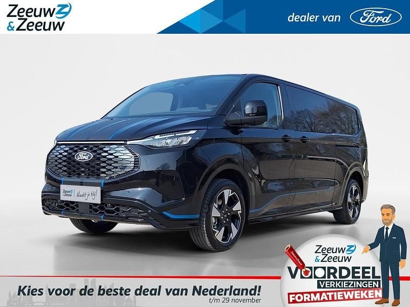 Agate black Nieuw 2025 Ford E-Transit Sport Van | € 57.473 (Duur) - Afbeelding 1/4