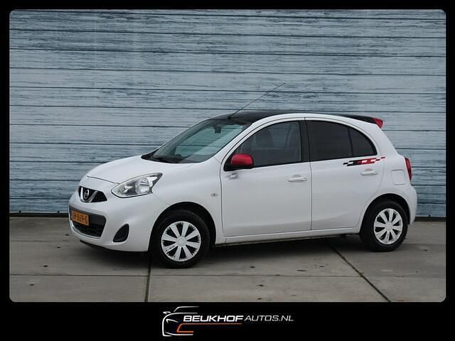 Wit Occasion 2016 Nissan Micra S Hatchback | € 5.999 (Goede deal) - Afbeelding 1/4