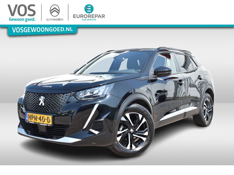 Zwart Gebruikt 2023 Peugeot 2008 Allure SUV | € 22.890 (Eerlijke prijs) - Afbeelding 1/4