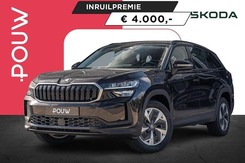 Zwart Nieuw 2025 Skoda Kodiaq Business Line SUV | € 49.550 (Super prijs) - Afbeelding 1/4