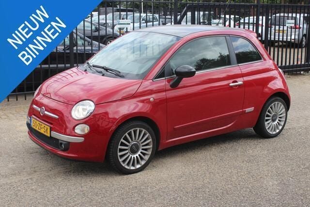 Rood Gebruikt 2008 Fiat 500 Sport Hatchback | € 3.450 (Super prijs) - Afbeelding 1/4