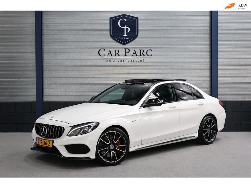 Wit Gebruikt 2016 Mercedes C450 AMG AMG Sedan | € 28.995 (Eerlijke prijs) - Afbeelding 1/4