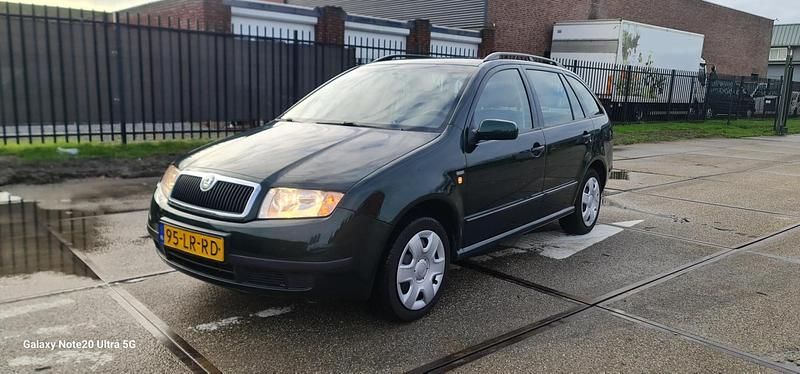 Occasion Skoda Fabia 2003 Groen (metallic) Stationwagen