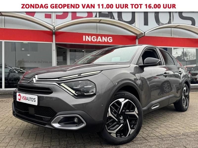 Grijs (metallic) Gebruikt 2023 Citroën C4 X PureTech SUV | € 19.450 (Goede deal) - Afbeelding 1/4