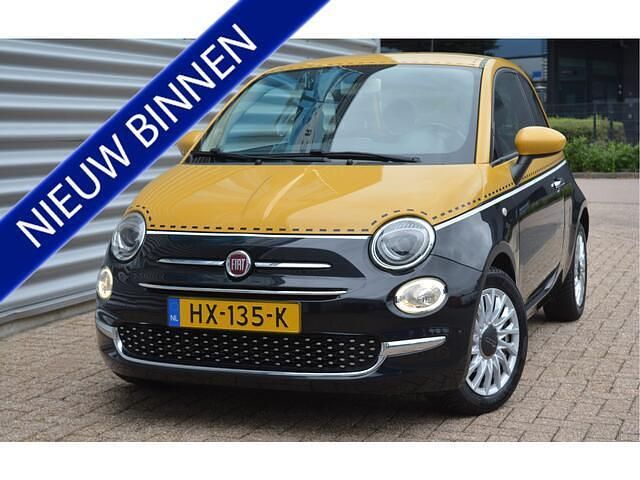 Blauw Gebruikt 2015 Fiat 500 Lounge Hatchback | € 7.950 (Eerlijke prijs) - Afbeelding 1/4