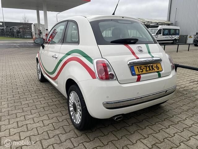 Occasion Fiat 500 Lounge 69 PK (50 kW) 2012 Wit Hatchback