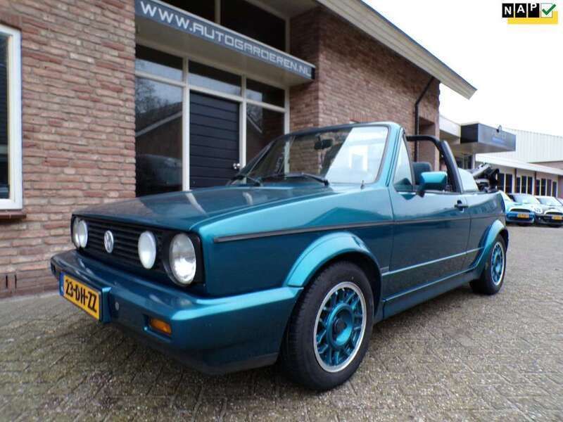 Blauw Gebruikt 1991 VW Golf Cabriolet Cabriolet | € 7.950 - Afbeelding 1/4
