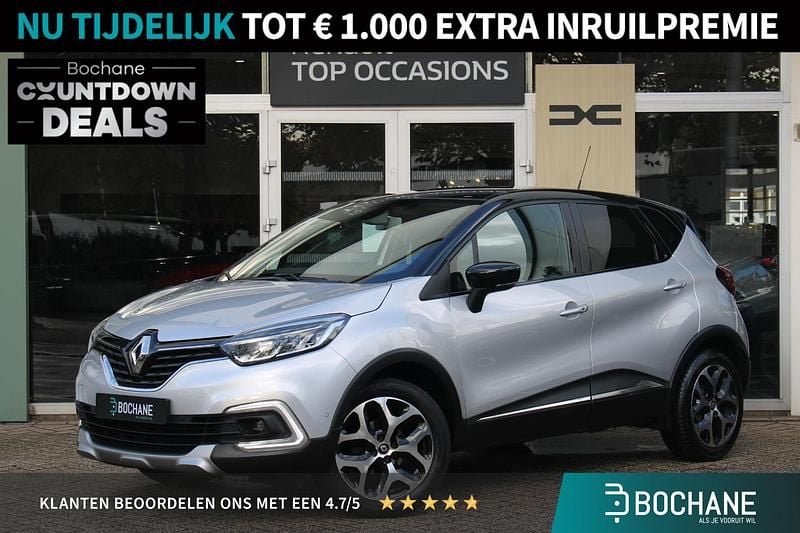 Grijs Gebruikt 2018 Renault Captur Intens SUV | € 12.495 (Eerlijke prijs) - Afbeelding 1/4