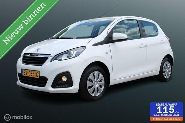 Wit Gebruikt 2018 Peugeot 108 Active Hatchback | € 8.450 (Eerlijke prijs) - Afbeelding 1/4