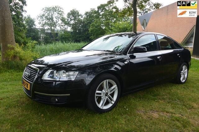 Zwart Gebruikt 2008 Audi A6 Business Sedan | € 4.750 (Super prijs) - Afbeelding 1/4