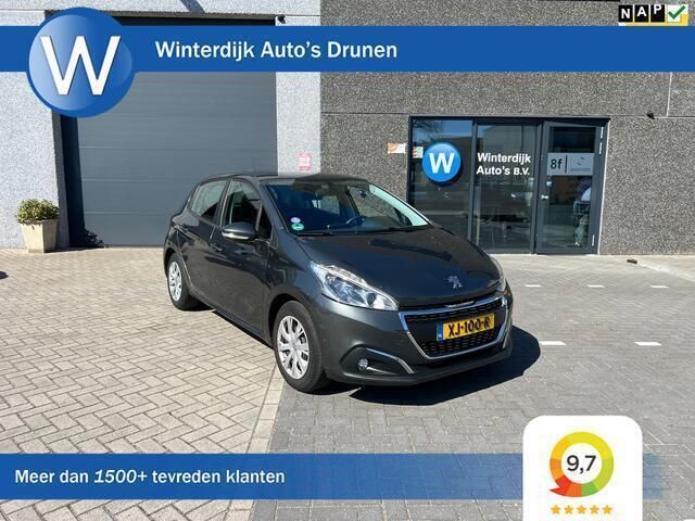 Grijs Gebruikt 2017 Peugeot 208 Access Hatchback | € 6.999 (Eerlijke prijs) - Afbeelding 1/4