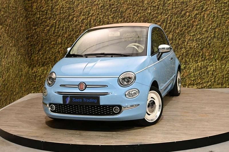 Blauw Gebruikt 2019 Fiat 500C Cabriolet | € 14.950 (Iets duurder) - Afbeelding 1/3